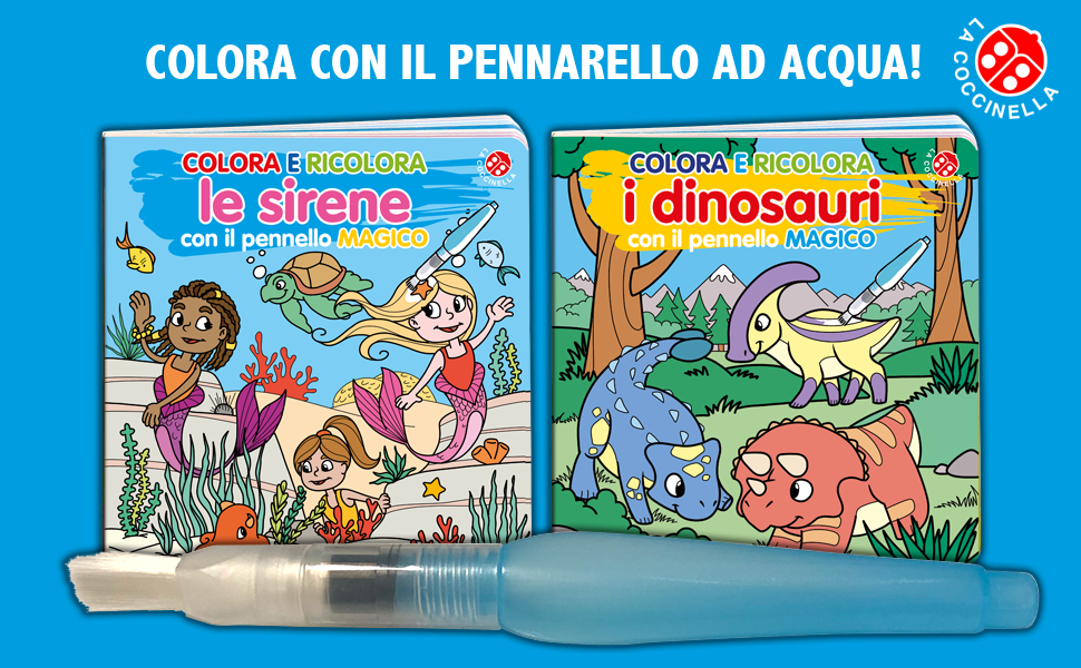 Colora e ricolora i dinosauri