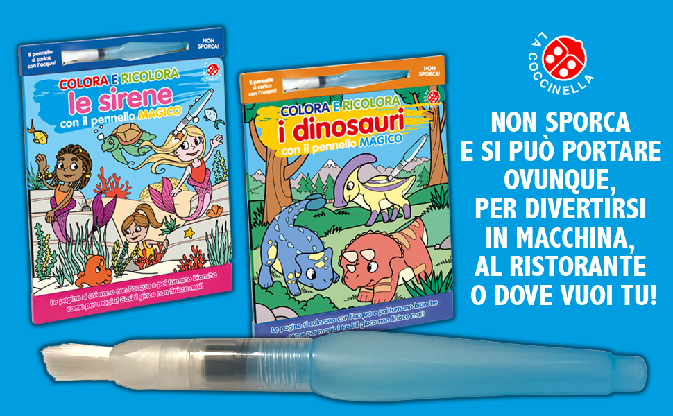 Colora e ricolora i dinosauri