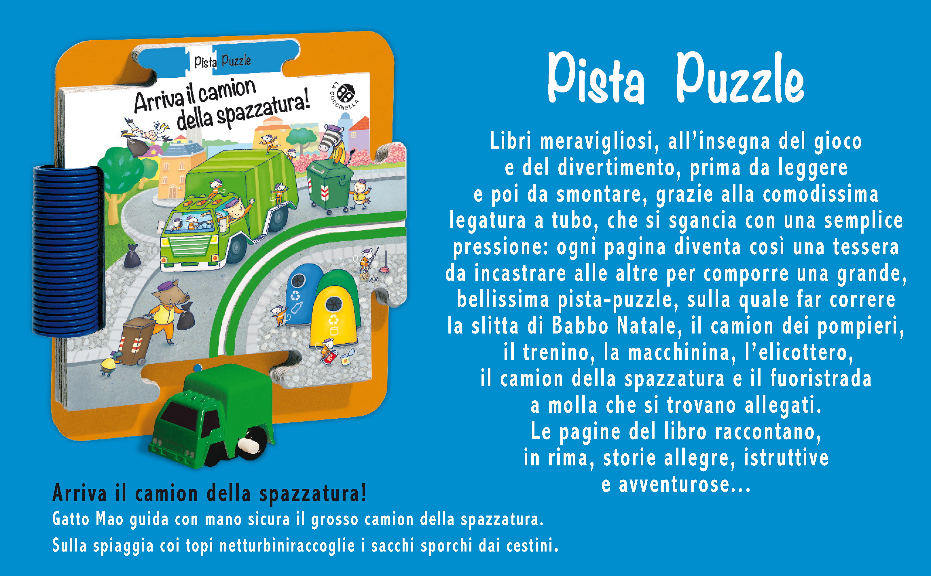 Arriva il camion della spazzatura!