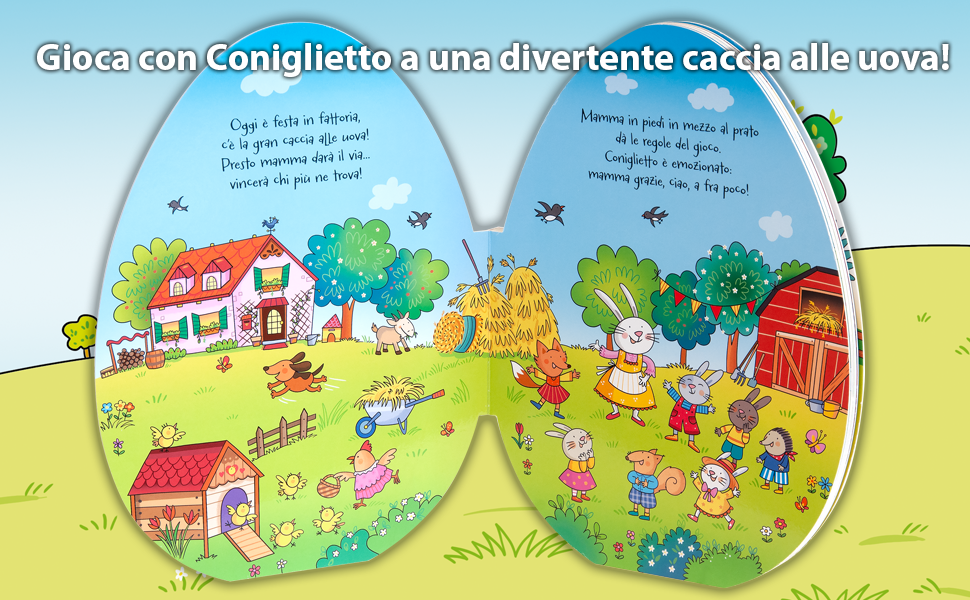 Coniglietto e la caccia alle uova