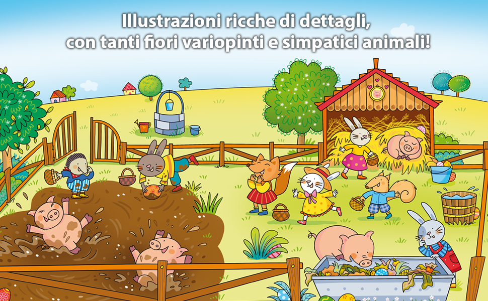 Coniglietto e la caccia alle uova