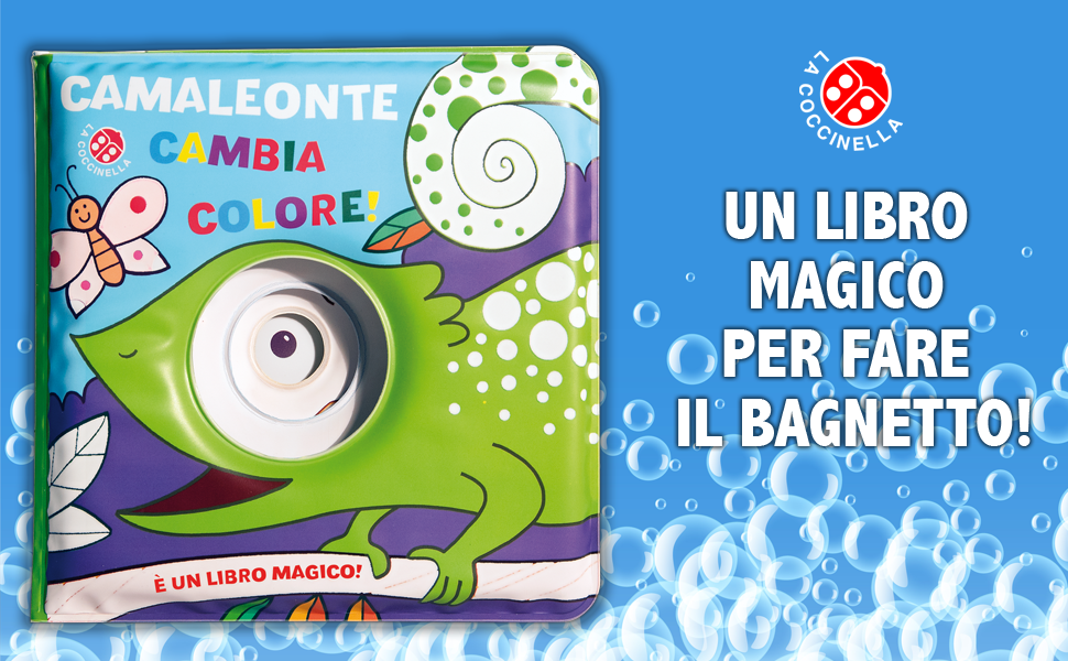 Camaleonte cambia colore!