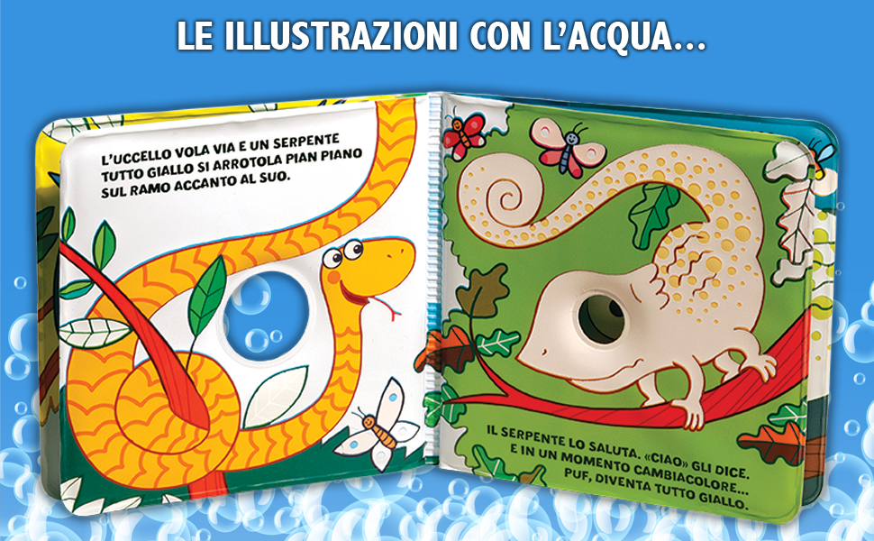 Camaleonte cambia colore!