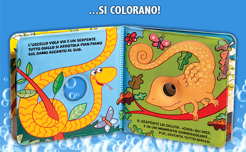 Camaleonte cambia colore!
