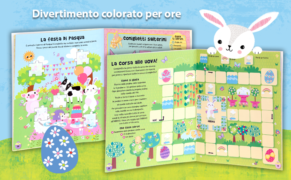 Gioca con gli sticker di Pasqua!