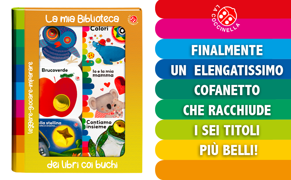 la mia biblioteca dei libri coi buchi