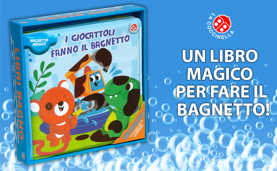 I giocattoli fanno il bagnetto!