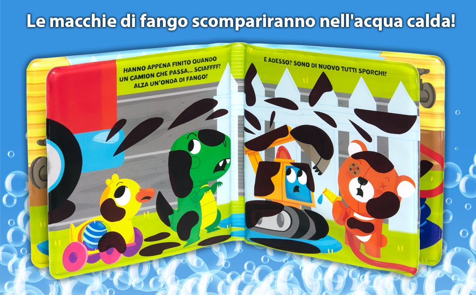 I giocattoli fanno il bagnetto!