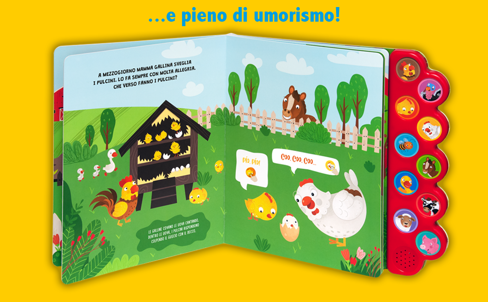 Quanti suoni in fattoria! libro sonoro